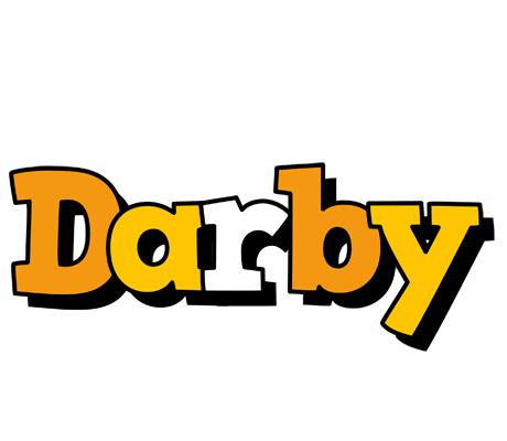 Darby cartoon logo