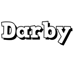 Darby snowing logo