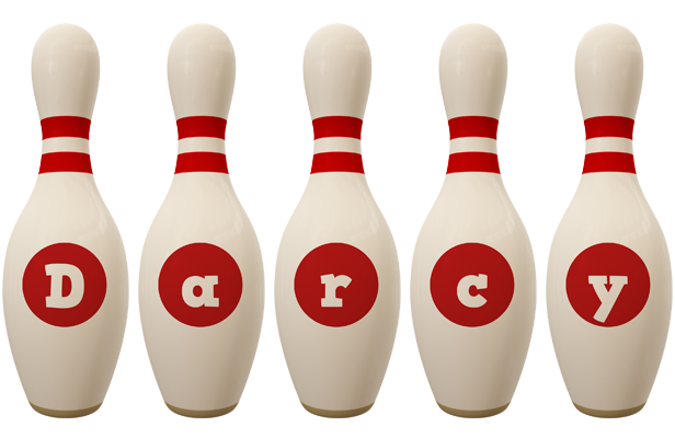 Darcy bowling-pin logo
