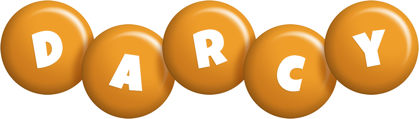 Darcy candy-orange logo