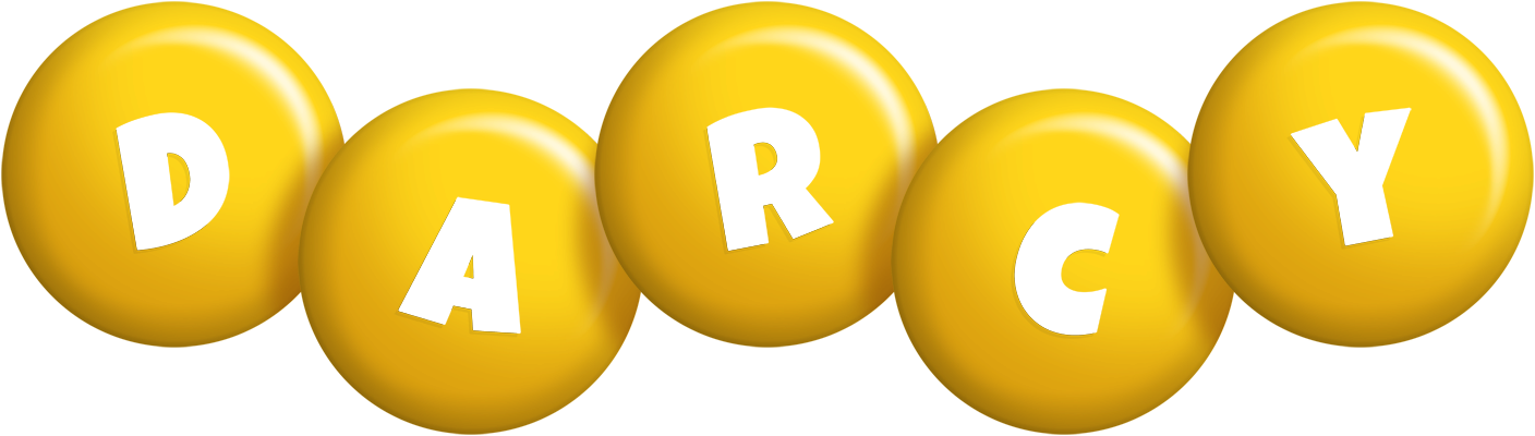 Darcy candy-yellow logo