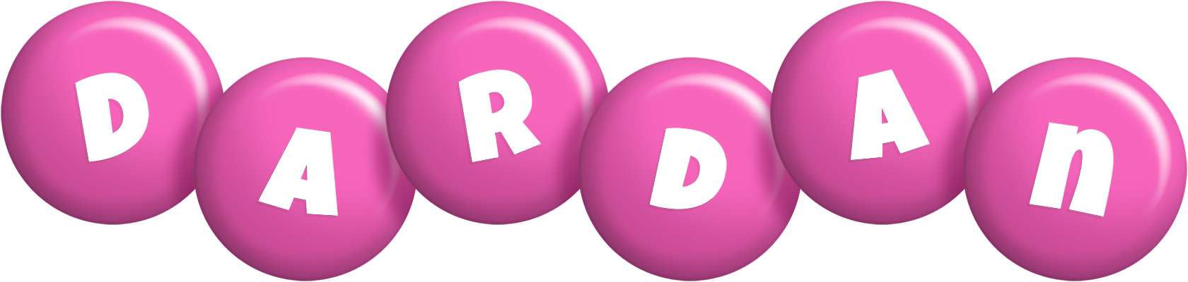 Dardan candy-pink logo