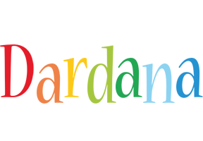 Dardana birthday logo