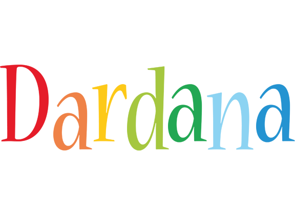 Dardana birthday logo