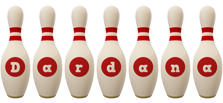 Dardana bowling-pin logo