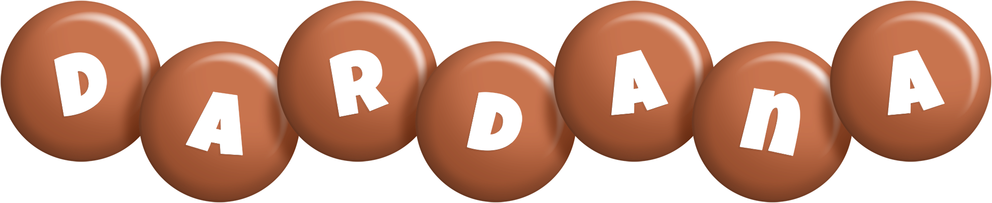 Dardana candy-brown logo