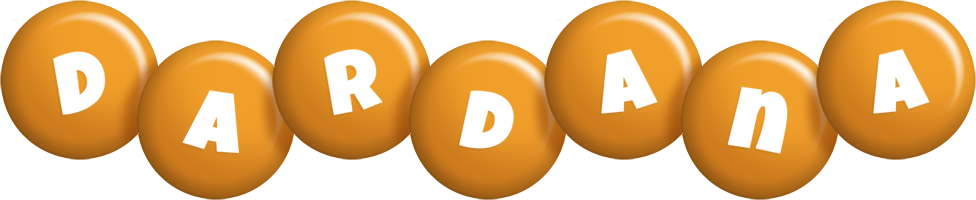 Dardana candy-orange logo