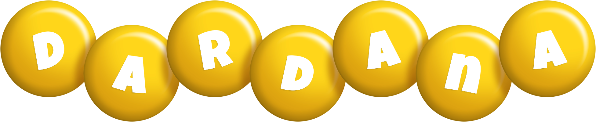 Dardana candy-yellow logo