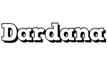 Dardana snowing logo