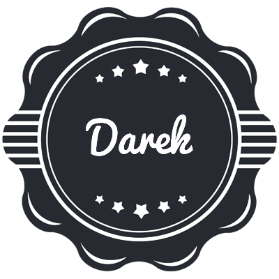 Darek badge logo