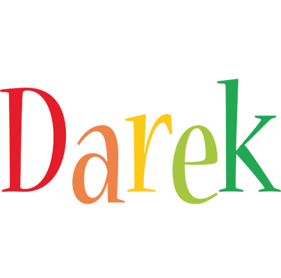 Darek birthday logo