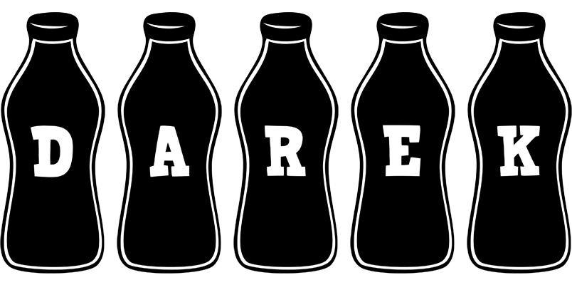 Darek bottle logo