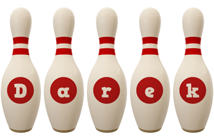 Darek bowling-pin logo
