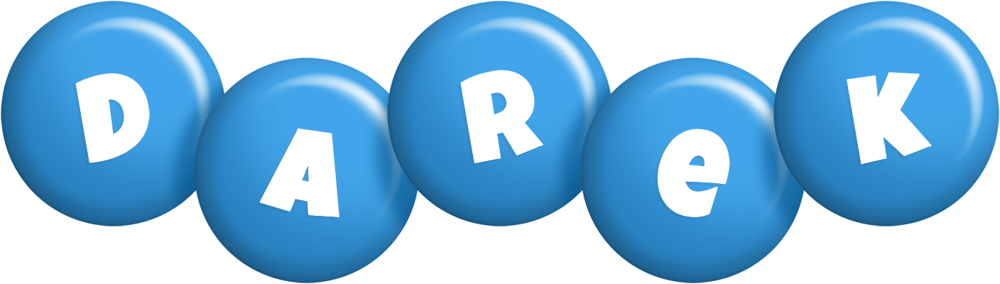 Darek candy-blue logo