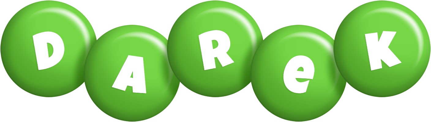 Darek candy-green logo