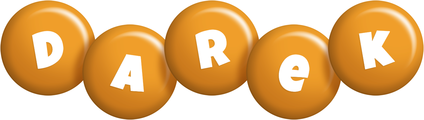 Darek candy-orange logo