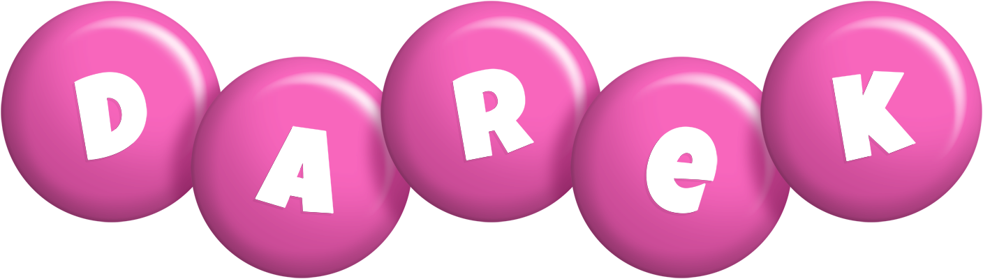 Darek candy-pink logo