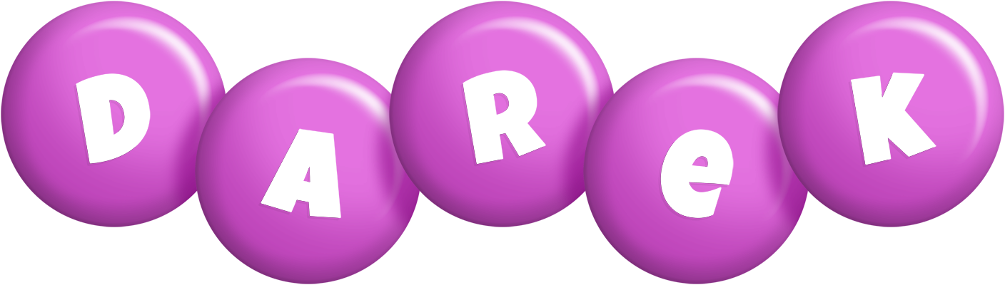 Darek candy-purple logo
