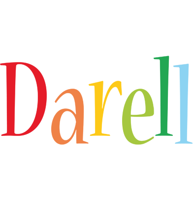 Darell birthday logo