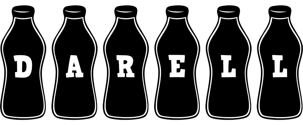 Darell bottle logo