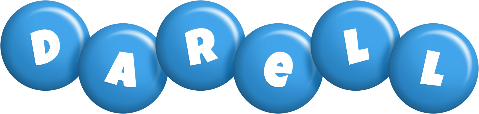 Darell candy-blue logo