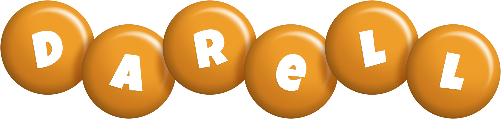 Darell candy-orange logo