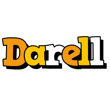 Darell cartoon logo
