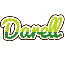 Darell golfing logo