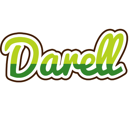 Darell golfing logo