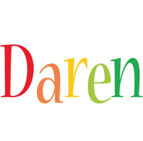 Daren birthday logo