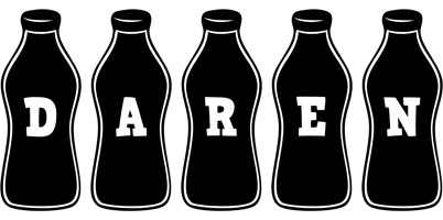 Daren bottle logo