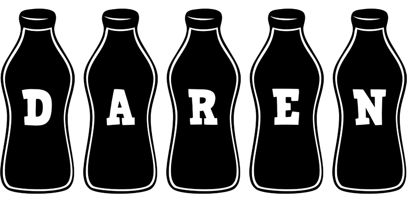 Daren bottle logo