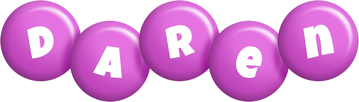 Daren candy-purple logo