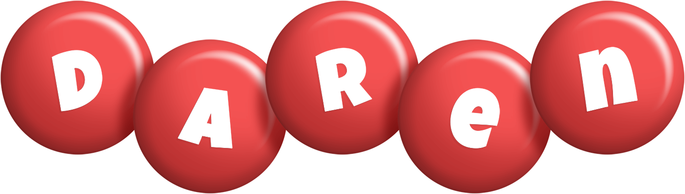 Daren candy-red logo