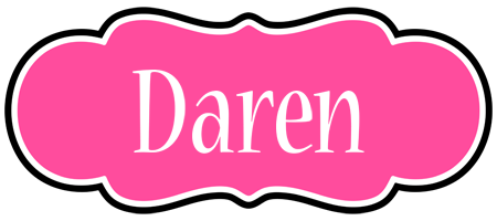 Daren invitation logo