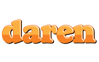 Daren orange logo