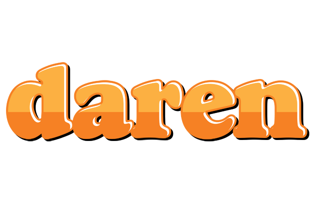 Daren orange logo