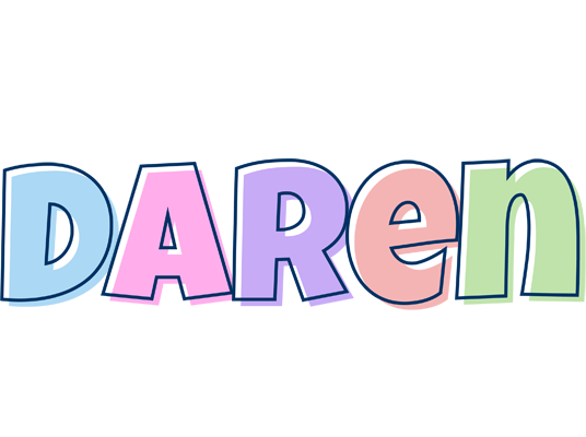 Daren pastel logo