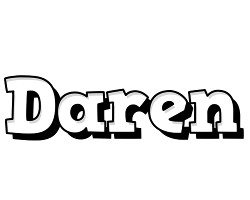 Daren snowing logo