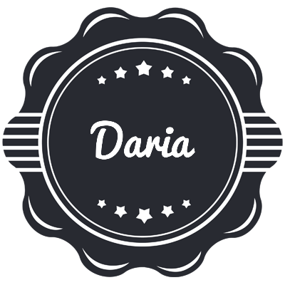 Daria badge logo