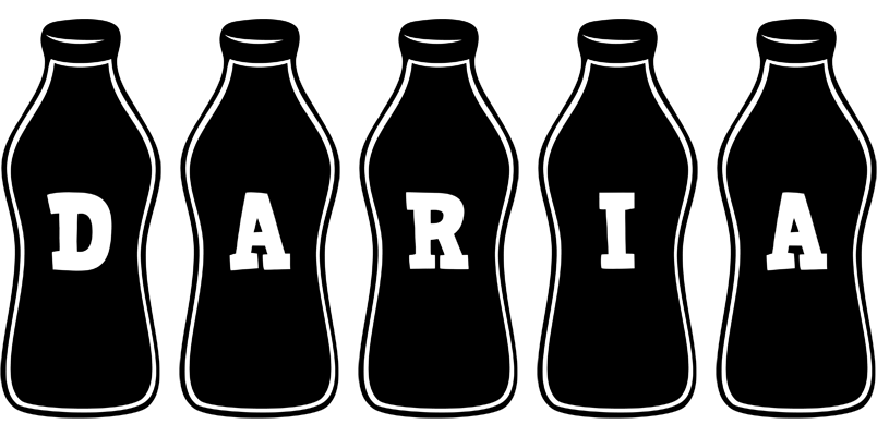 Daria bottle logo