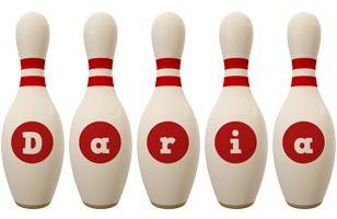 Daria bowling-pin logo