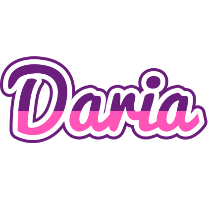 Daria cheerful logo