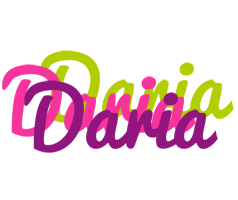 Daria flowers logo