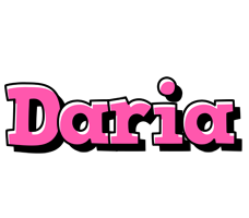 Daria girlish logo