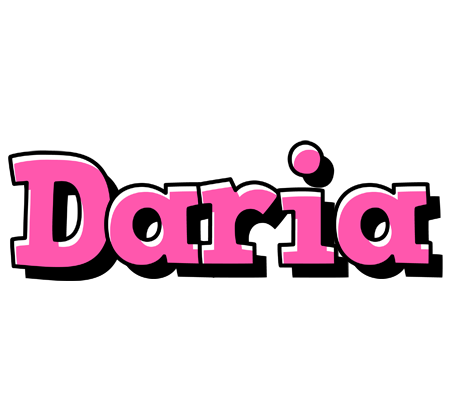Daria girlish logo