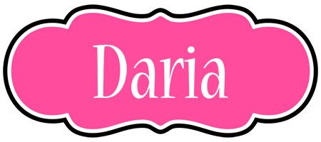 Daria invitation logo