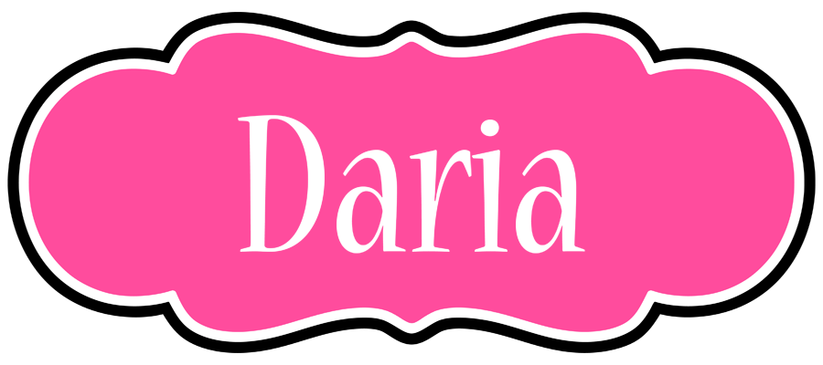 Daria invitation logo