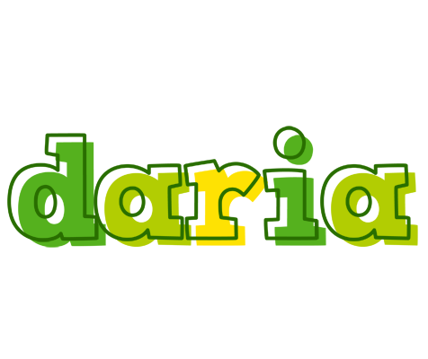 Daria juice logo