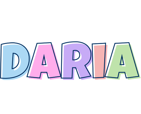 Daria pastel logo